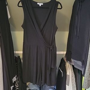 Faux wrap romper